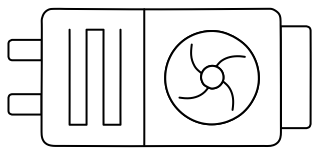 Fan Coil Unit from the Building Monitoring shape library