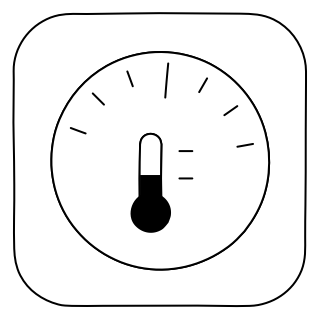 Smart Thermostat from the Building Monitoring shape library