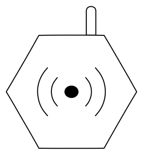 Repeater from the Building Monitoring shape library