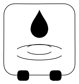 Leak Sensor from the Building Monitoring shape library