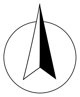 North Arrow from the Building Monitoring shape library
