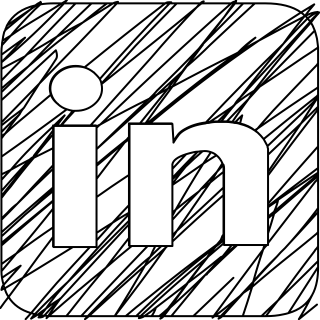 Linked In from the Communication shape library