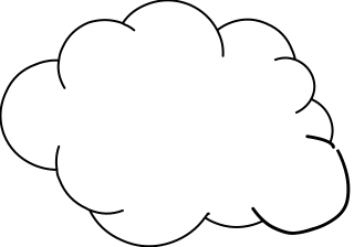 Computing Cloud from the Computers/Networks shape library