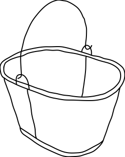 Bucket from the Construction shape library