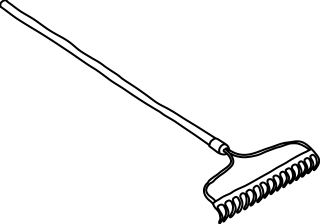 Rake from the Construction shape library
