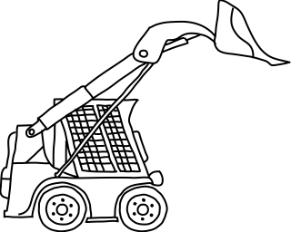 Mini Loader from the Construction shape library