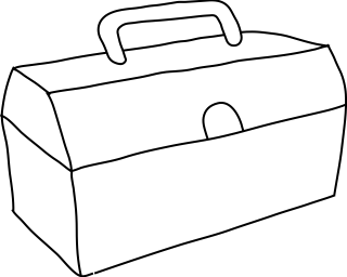 Toolbox from the Construction shape library