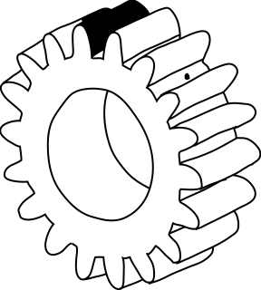Gear from the Construction shape library