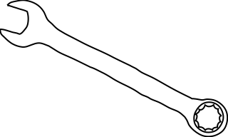 Wrench from the Construction shape library