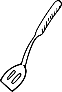 spatula from the Cooking #1 shape library