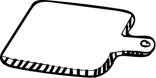 cutting-board from the Cooking #1 shape library
