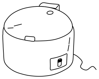 Rice Cooker from the Cooking #1 shape library