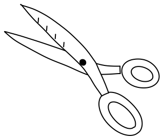 Kitchen Scissors from the Cooking #1 shape library