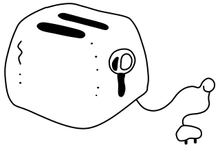 Toaster from the Cooking #1 shape library