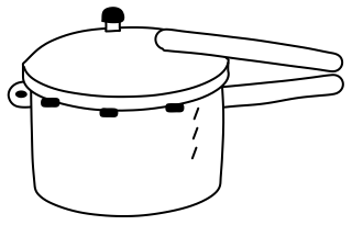 Pressure Cooker from the Cooking #1 shape library