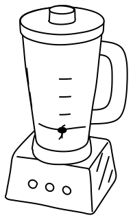 Blender from the Cooking #1 shape library