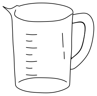 Measuring Jug from the Cooking #1 shape library