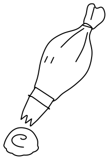 Piping Bag from the Cooking #1 shape library