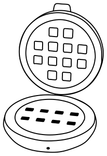 Waffle Iron from the Cooking #1 shape library
