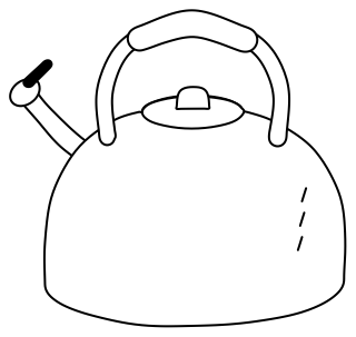 Stovetop Kettle from the Cooking #1 shape library