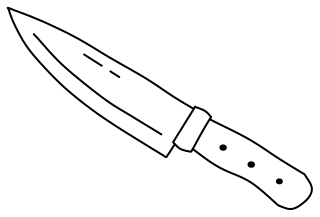 Chef's Knife from the Cooking #1 shape library