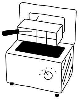 Deep Fryer from the Cooking #1 shape library