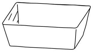 Loaf Tin from the Cooking #1 shape library