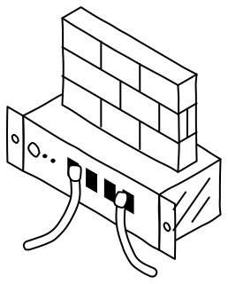 Firewall from the Data Centers and AI shape library