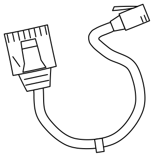 Ethernet Cable from the Data Centers and AI shape library