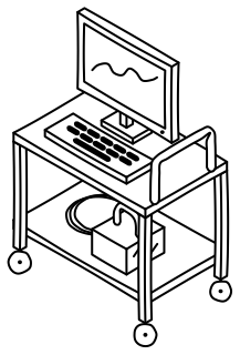 Crash Cart from the Data Centers and AI shape library