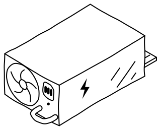 Server Power Supply from the Data Centers and AI shape library