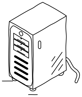 Tower Server from the Data Centers and AI shape library