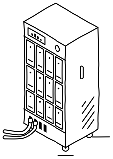 Storage Array from the Data Centers and AI shape library
