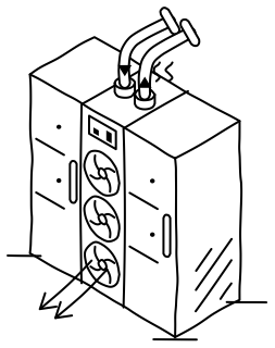 In-Row Cooler from the Data Centers and AI shape library