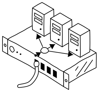 Load Balancer from the Data Centers and AI shape library
