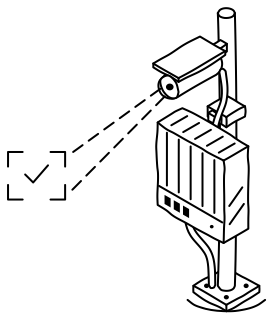 Edge AI Device from the Data Centers and AI shape library