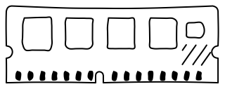 Memory Module from the Data Centers and AI shape library