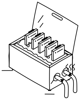 Immersion Cooling Tank from the Data Centers and AI shape library