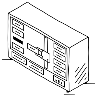 Tape Library from the Data Centers and AI shape library