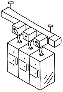 Overhead Busway from the Data Centers and AI shape library