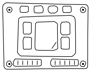 Accelerator Module from the Data Centers and AI shape library