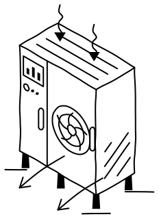 Computer Room Air Handler from the Data Centers and AI shape library
