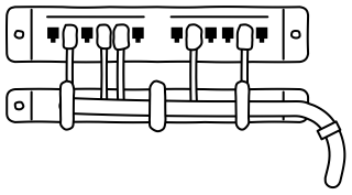 Patch Panel from the Data Centers and AI shape library