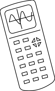 Graphing Calculator from the Education shape library