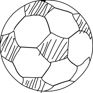 Soccer Ball from the Education shape library
