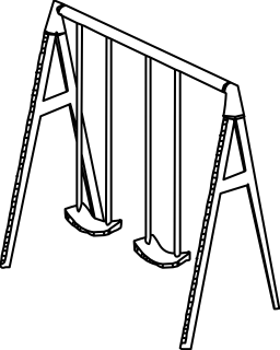SwingSet from the Education shape library