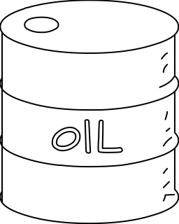 Oil Barrel from the Energy shape library