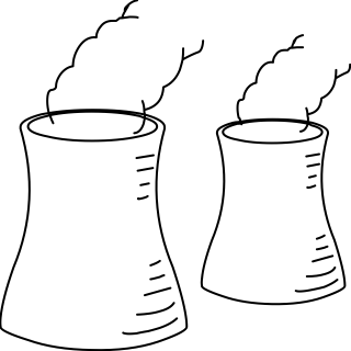 Nuclear Plant from the Energy shape library