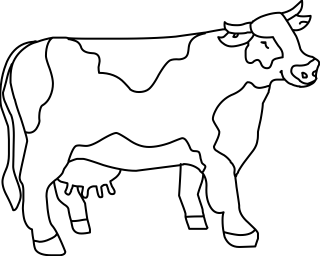 Cow from the Farm shape library