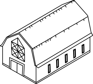 Barn from the Farm shape library